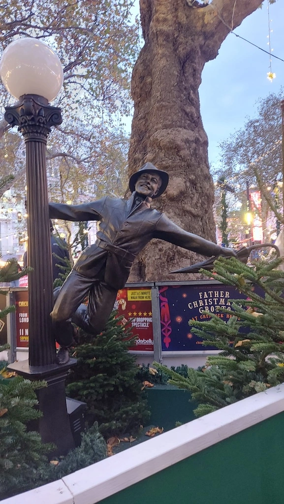 Gene Kelly Statue in Leicester Square