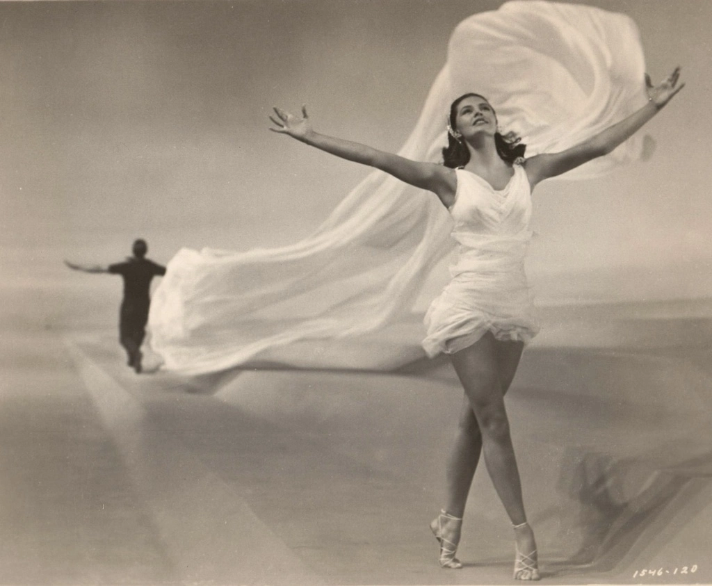 Gene Kelly and Cyd Charisse Scarf Dance