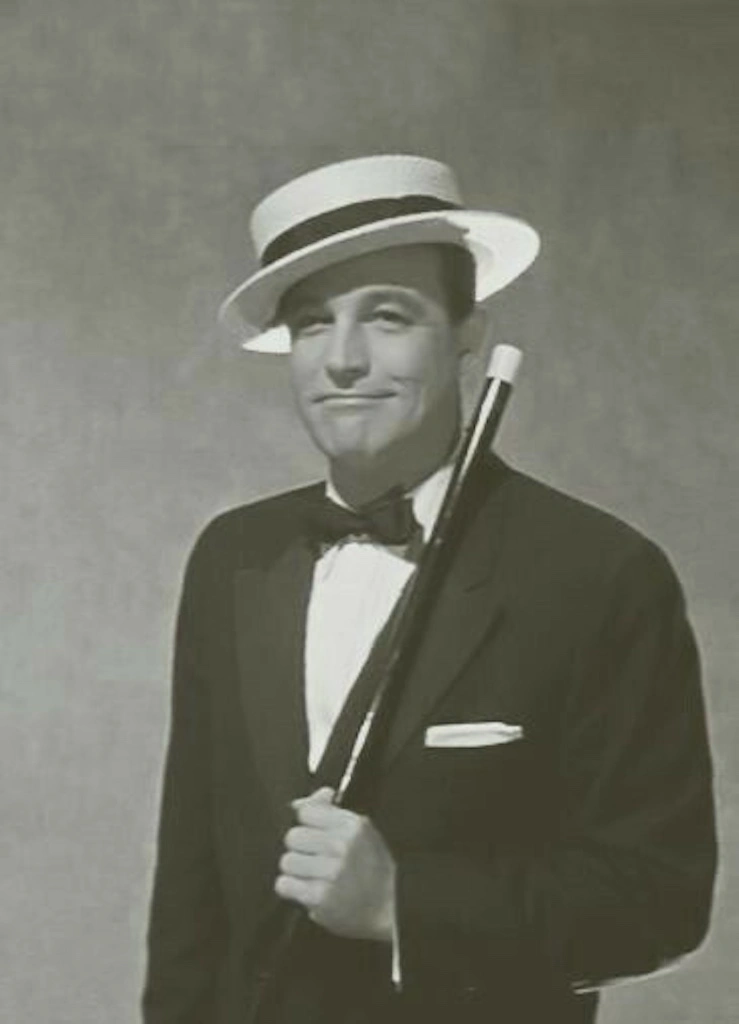 Gene Kelly Straw Hat and Cane
