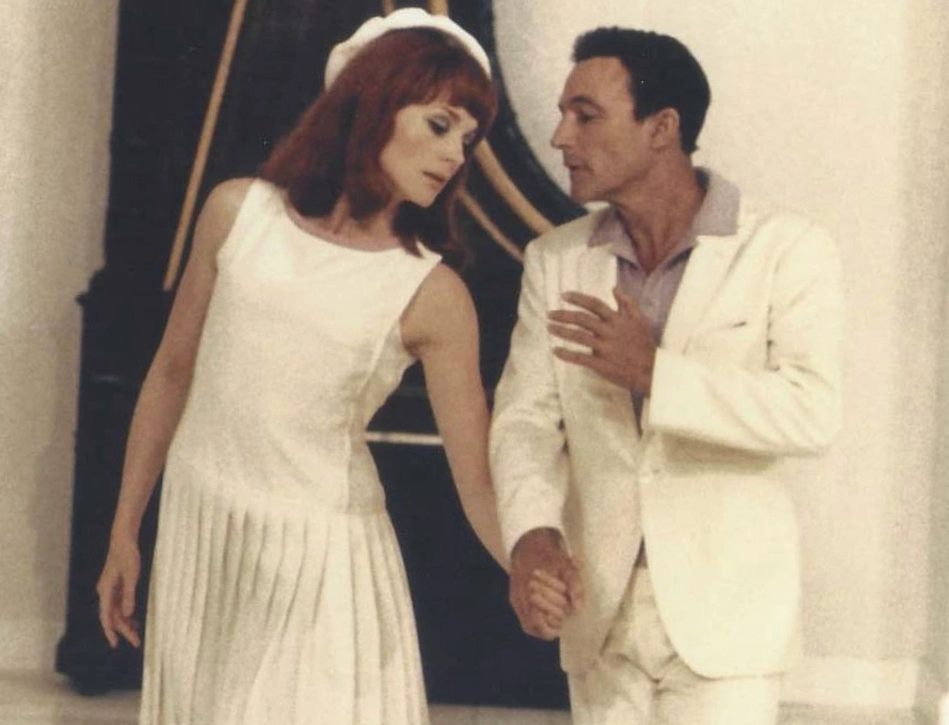 Gene Kelly and Francoise Dorleac