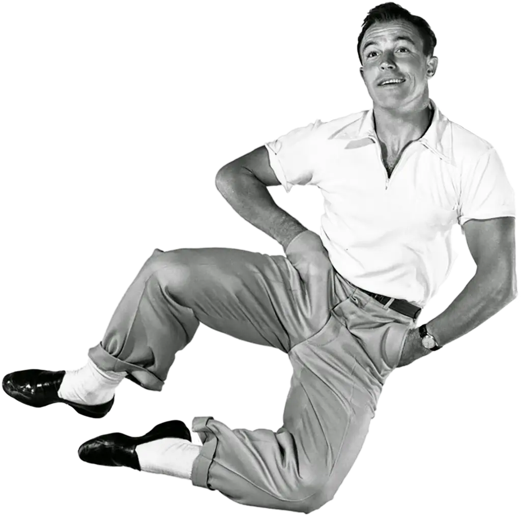 Gene Kelly in the air