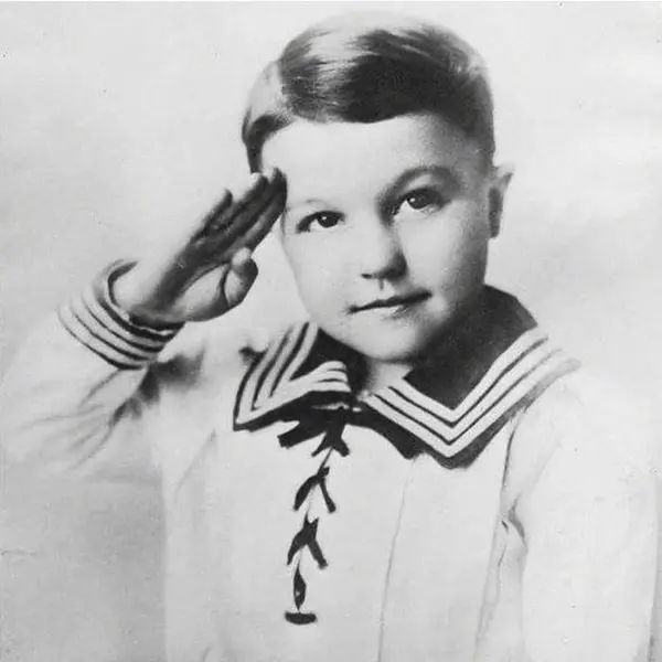 Gene Kelly as a boy